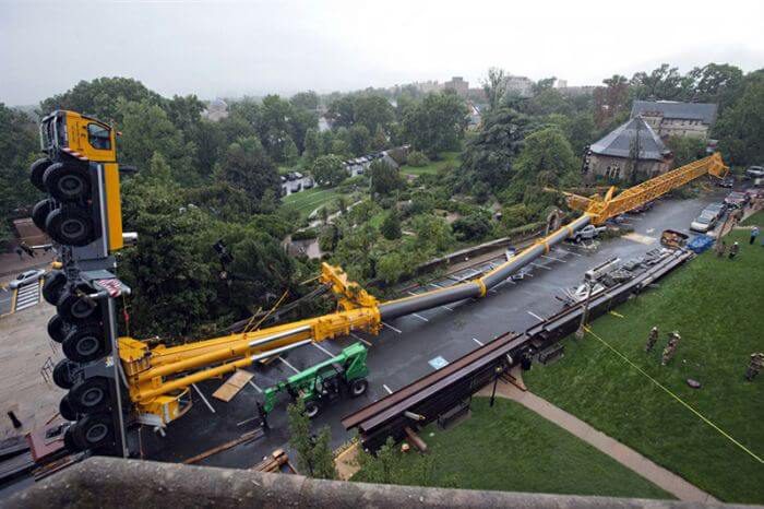 when vehicle and constriction fails 